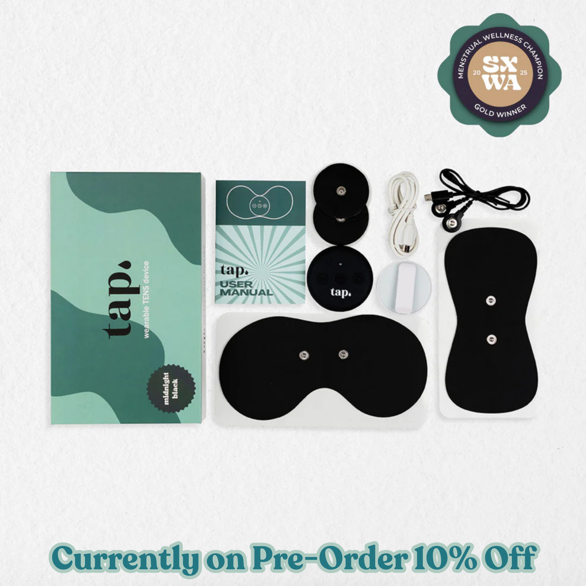 TAP 2.0 TENS — Wearable Pelvic Pain Relief Device